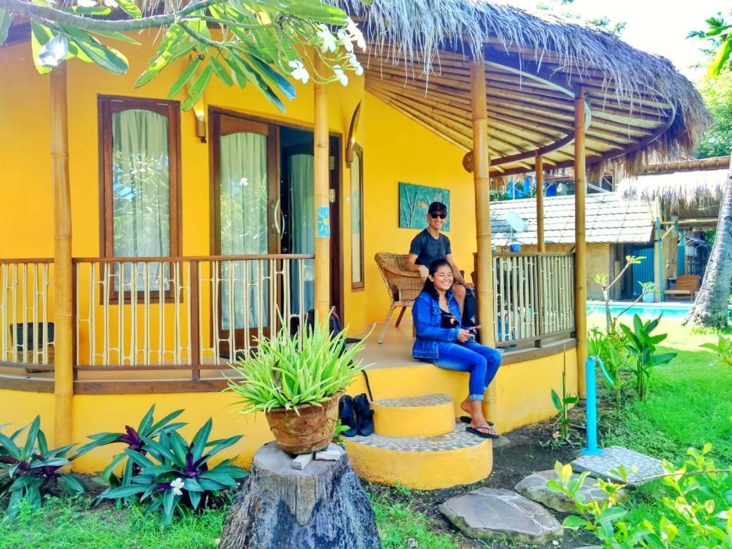 Oasi Bungalows Otel Gili Air Dış mekan fotoğraf