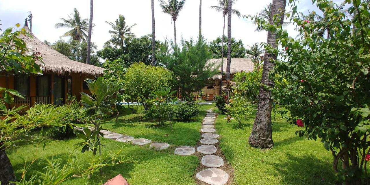 Oasi Bungalows Otel Gili Air Dış mekan fotoğraf