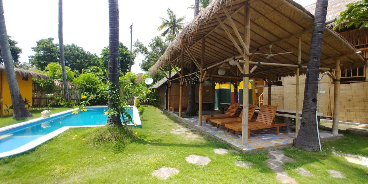 Oasi Bungalows Otel Gili Air Dış mekan fotoğraf