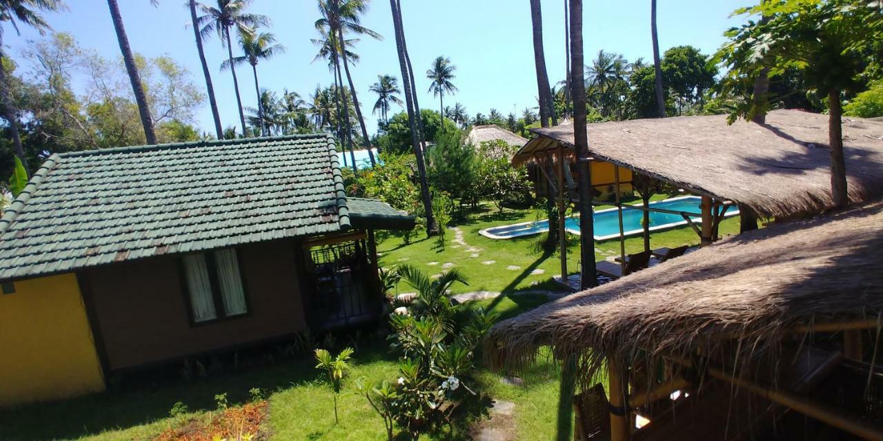 Oasi Bungalows Otel Gili Air Dış mekan fotoğraf