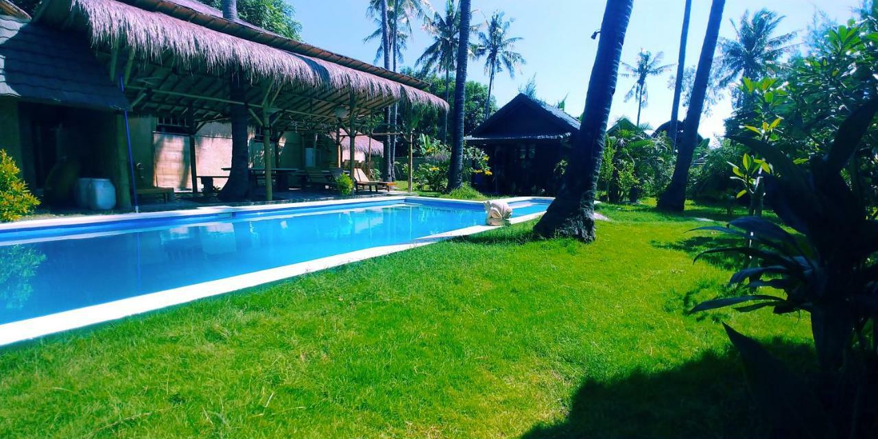 Oasi Bungalows Otel Gili Air Dış mekan fotoğraf